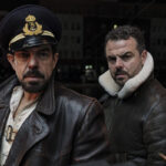 Pierfrancesco Favino nei panni di Salvatore Todaro con Edoardo De Angelis regista di Comandante