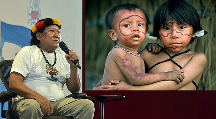Nel film L'ultima Foresta Davi Kopenawa racconta l'Amazzonia