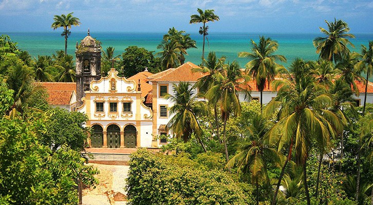 Una veduta di Olinda, cittadina dello Stato brasiliano di Pernambuco, nei pressi della capitale Recife, dove è ambientato parte del romanzo di José Eduardo Agualusa, «La regina Ginga».